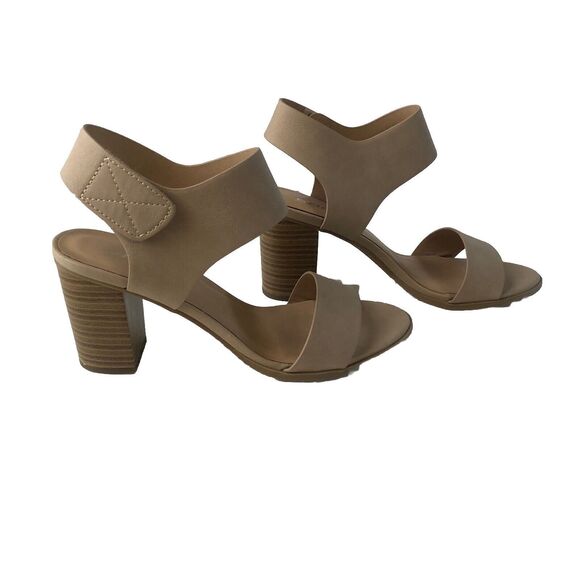 SODA Wait-AS Chucky Heel Sandals Size 8 - Picture 2 of 11